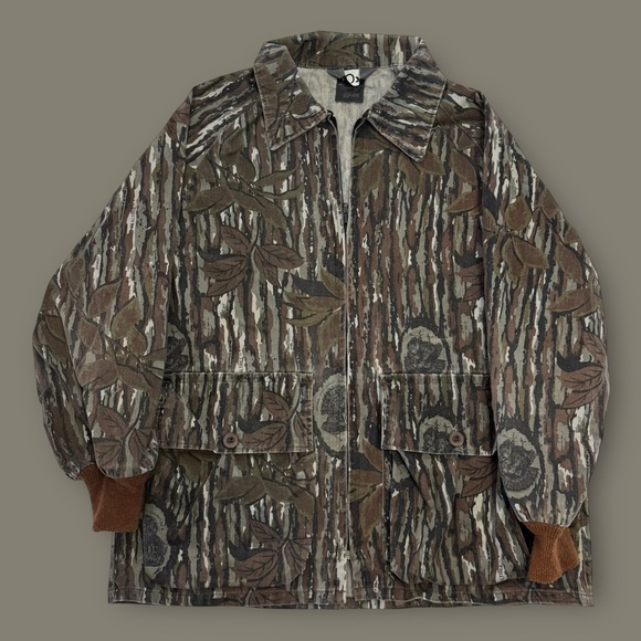 Vintage 80’s Turkey Camo Zip Up Jacket